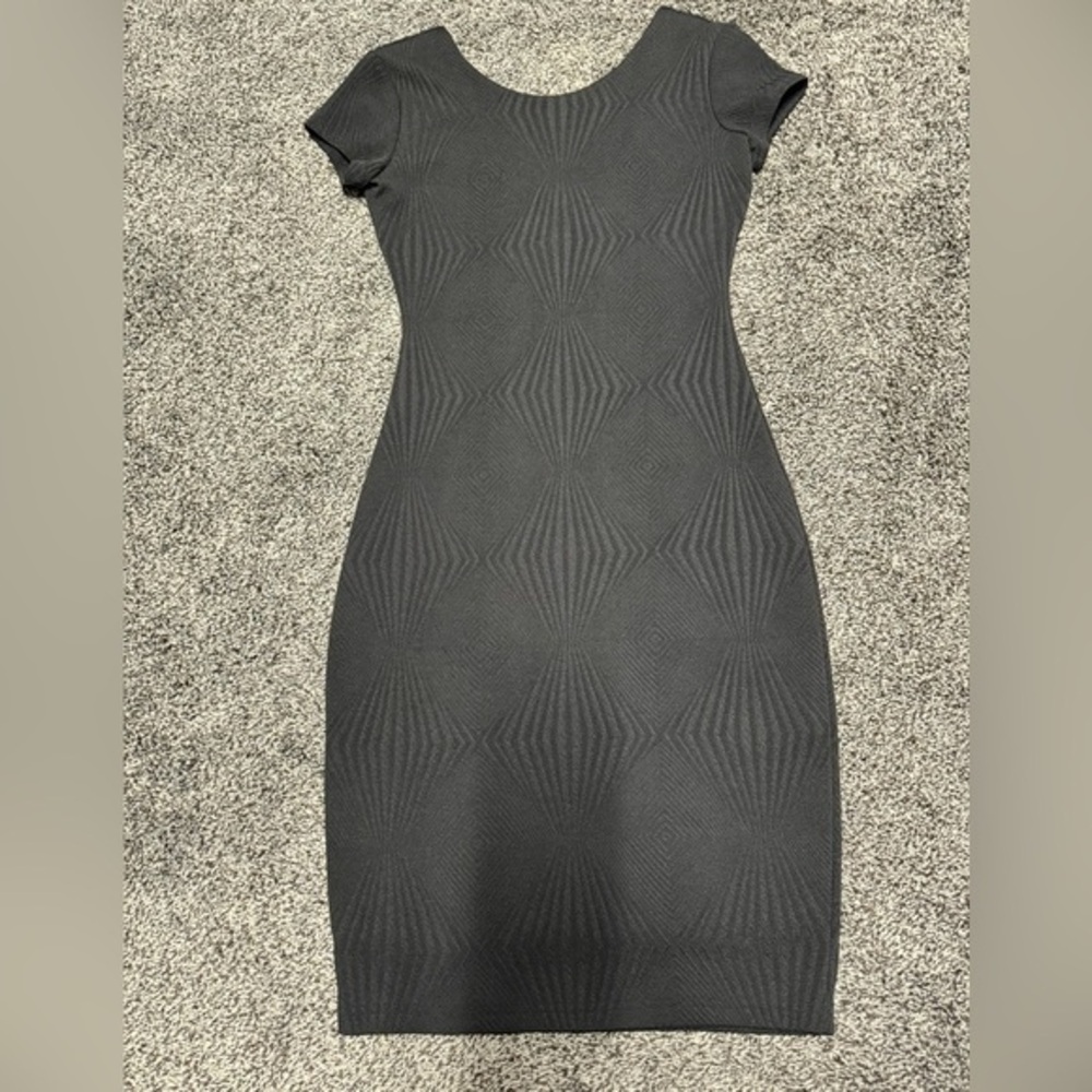 Women's black bodycon dress, XS